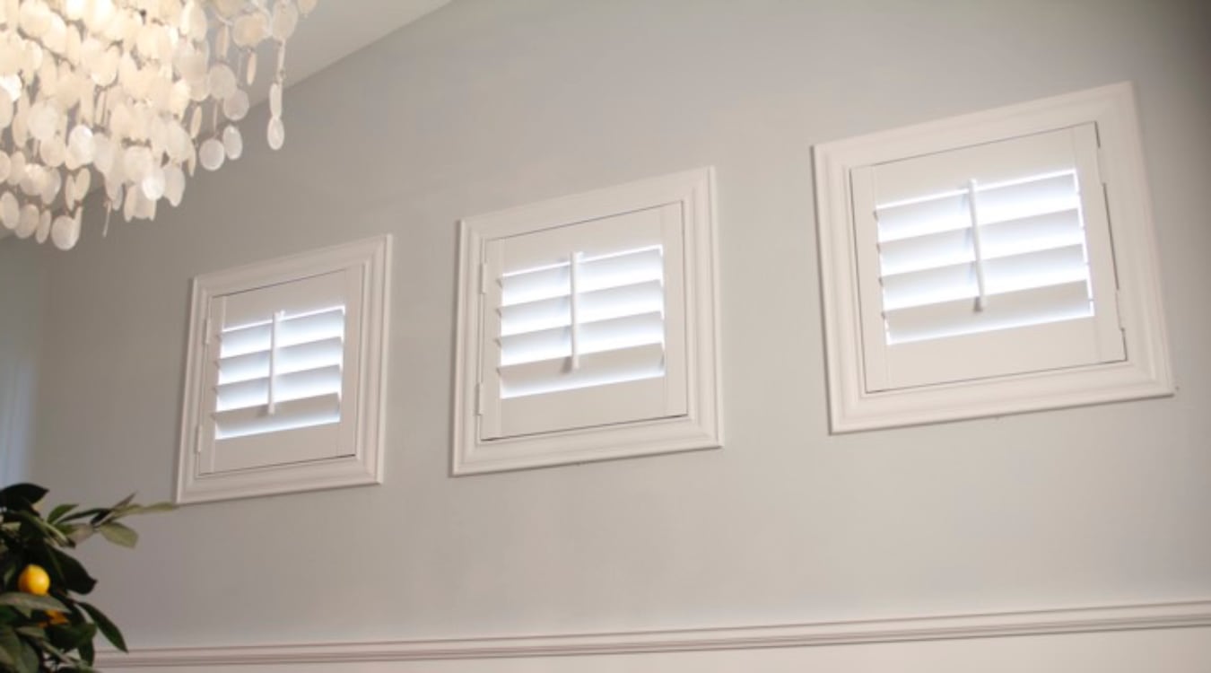 Destin small window shutters